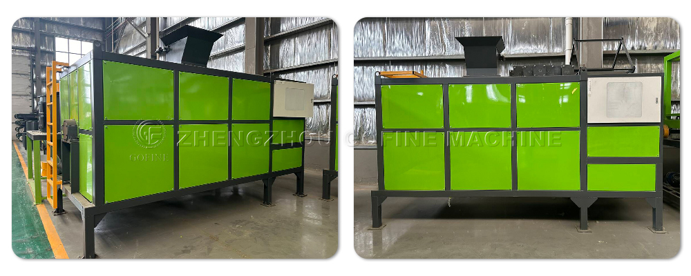 60-100°C Organic Fertilizer Fermenter - Front View