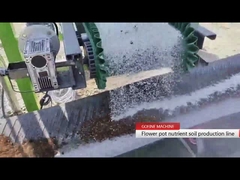 sistem campuran tanah, campuran tanah pot, lini produksi campuran tanah nutrisi