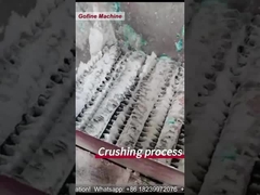 Peralatan penghancur pupuk organik penggiling terbuka besar