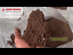 Peralatan Pupuk Kompost Fermentasi Aerobik Untuk Limbah Organik