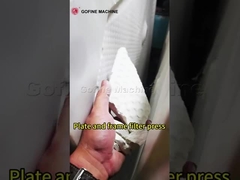 Mesin Pencet Filter Otomatis Pemisahan Cairan Padat Industri