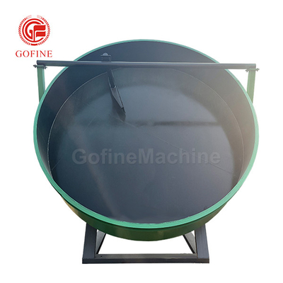 Bentonit Asam Humat Kotoran Babi Pupuk Organik Granulator Disk 1-2T / H