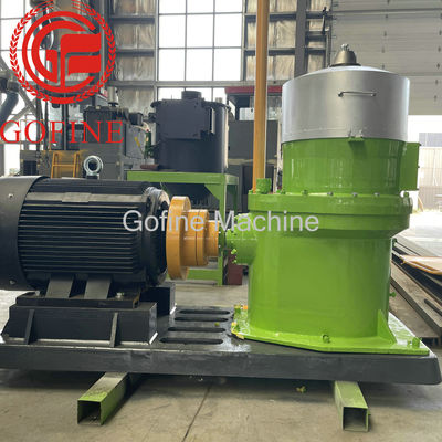 1-2 T / H Silinder Jenis Baru Granulator Pupuk Organik Flat Die Pellet Mill