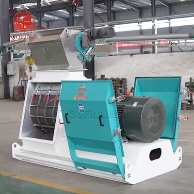 Mesin Pabrik Pengolah Pakan Hammer Mill Penggiling Pakan 22kw