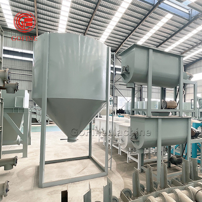 Penggiling Mixer Penghancur Pakan Ternak Ayam 150kg / H 2.2kw
