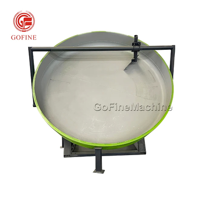 3-8mm Ukuran Granule Pan Disc Pupuk Organik Granulator Pupuk Mesin Membuat
