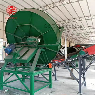 3-5T/H Kapasitas Disk Granulator Pupuk Produksi Line dengan Granules Manufaktur