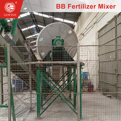Semi-otomatis Komposisi Granules Mixer BB Mesin pembuatan pupuk