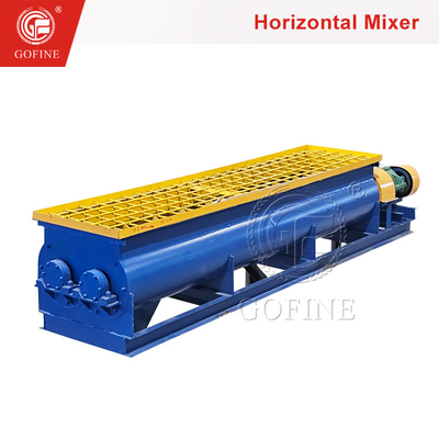 Kualitas Tinggi Double Shaft Paddle Beton Mixer Untuk Pabrik Semen