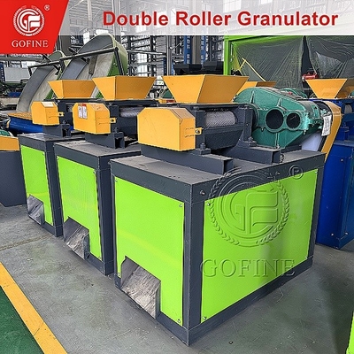 300x150mm Roller Double Roll Compound Fertilizer Pelletizer untuk Pabrik Pengolahan Urea