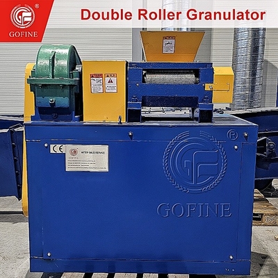 300x150mm Double Roller Press Granulating Machine untuk granulasi suhu alami