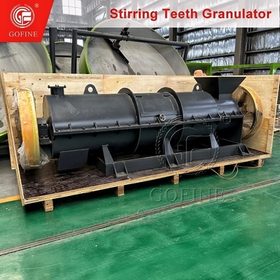 Bahan Organik Granulator Tipe Baru 37kw Granul Bentuk Bola Kuat Untuk Pertanian Organik