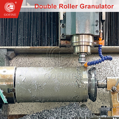 Pelletizer untuk Mesin Granulator Ekstrusi Press Double Roller