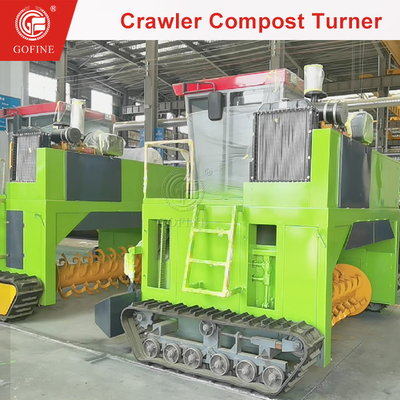 Crawler Compost Turner Mesin Pupuk Organik Efisiensi Tinggi Untuk China Manufacturer