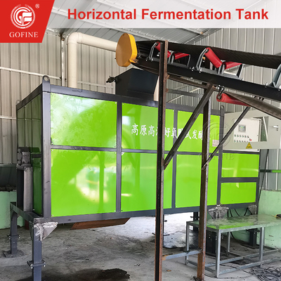 Mesin Produksi Pupuk Organik Kapasitas Tinggi 5-15m3/Hari dengan Pemantauan Fermentasi Real Time