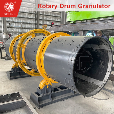 Mesin granulasi drum berputar untuk pupuk organik dan senyawa