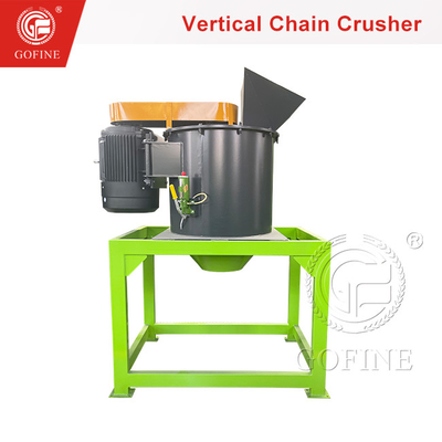 Pengeringan Baja Ayam Pupuk Organik Kompost Mill Chain Crusher