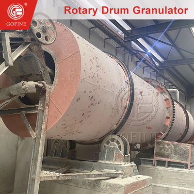 1-20T/H Kapasitas Produksi Granulator Gir Rotary untuk Membuat Granula Pupuk Senyawa