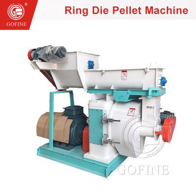 Tingkat Granulasi Tinggi Jenis Pupuk Senyawa Ring Die Pellet Making Machine