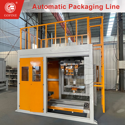 Pengemasan Granul Kering Komposit Mesin Packing Line