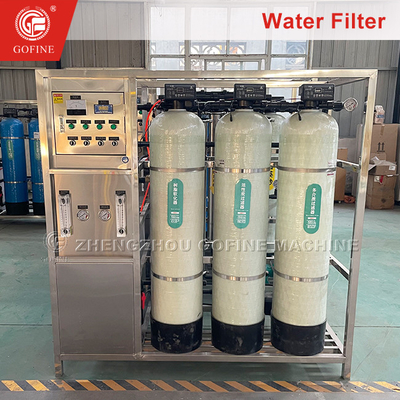 RO Mesin pengolahan air industri dengan sistem reverse osmosis