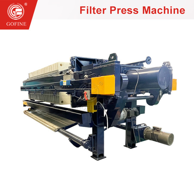 Membrane Plate Filter Press Machine Pabrik Pengolahan Air Limbah