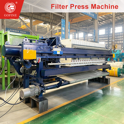 Mesin Pencet Filter Air Filtrasi Industri Pencet Filter Horizontal