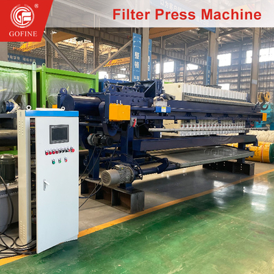Piring dan Frame Filter Press Mesin Dewatering Limbah Peralatan