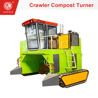 Industri Windrow Kompost Turner Mesin kompos Pupuk organik
