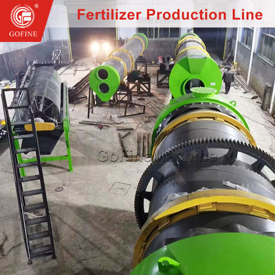 Garis Produksi Pupuk Tipe Baru Untuk Peralatan Pupuk Granulator