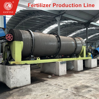 Garis produksi granulator pupuk kecil / besar 1-15t/jam