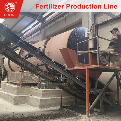 Lini Produksi Granulator Pupuk NPK Otomatis Penuh 380V