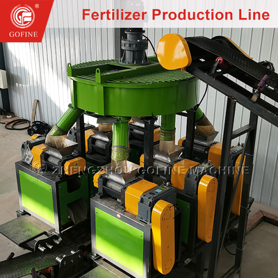 Ammonium Phosphate Pelletizer 1-15 T/H Granulator sepenuhnya otomatis