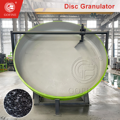 Granulator Disk Pencampuran Basah untuk Pupuk Organik Kapasitas 1-5T/H