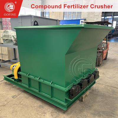 Robust Dan awet Tonne Bag Crusher Dengan Peralatan Pengolahan Pupuk