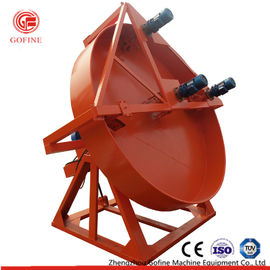 2-6mm Butiran Pupuk Organik Pelletizer Disc / Wet Way Pan Granulator Machine