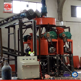 Lini Produksi Pupuk NPK Kebisingan Rendah, Mesin Rol Ganda NPK Granulator