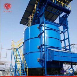 Mesin Fermentasi Pupuk Warna Biru SUS304 / 316 Bahan Perawatan Mudah