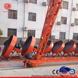 1-2T / H NPK Pupuk Line Produksi / Disc Granulator Ball Making Machine