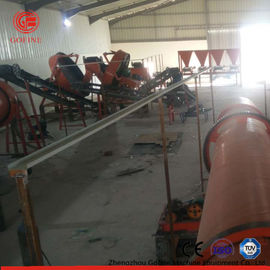 1-2T / H NPK Compound Line Produksi Pupuk Pemeliharaan Nyaman