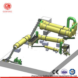 Lini Produksi Pupuk Organik Industri Pertanian Dengan Sertifikasi ISO 9001 / CE