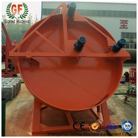 7.5kw Power Fertilizer Granulating Machine Pan Granulator Machine Keseluruhan Struktur Disc