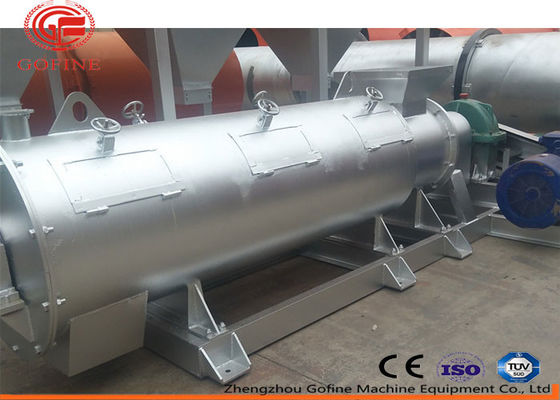 4.0mm Partikel Granulator Pupuk Organik Tipe Baru 5-8 TPH