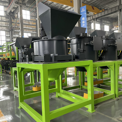 Double Rotor 15Kw Mesin Pengolahan Pupuk Penghancur Rantai Vertikal